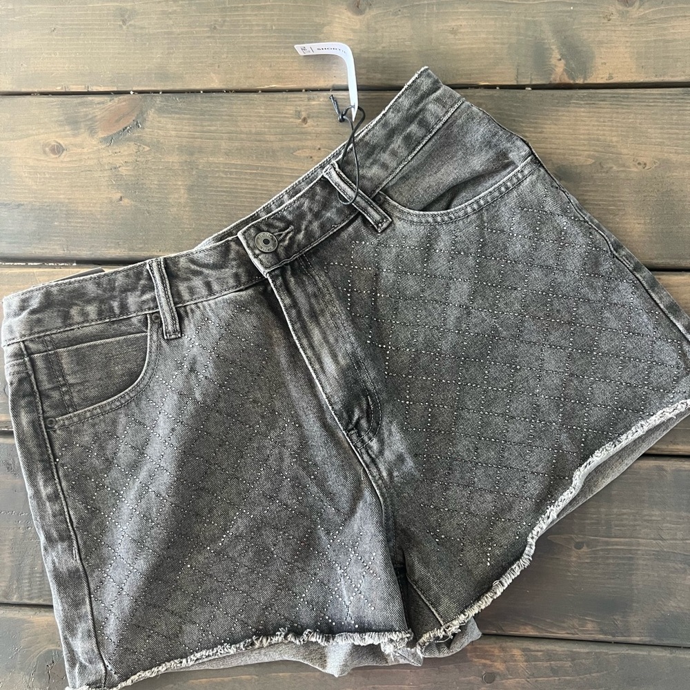 NWT Studded Jean shorts